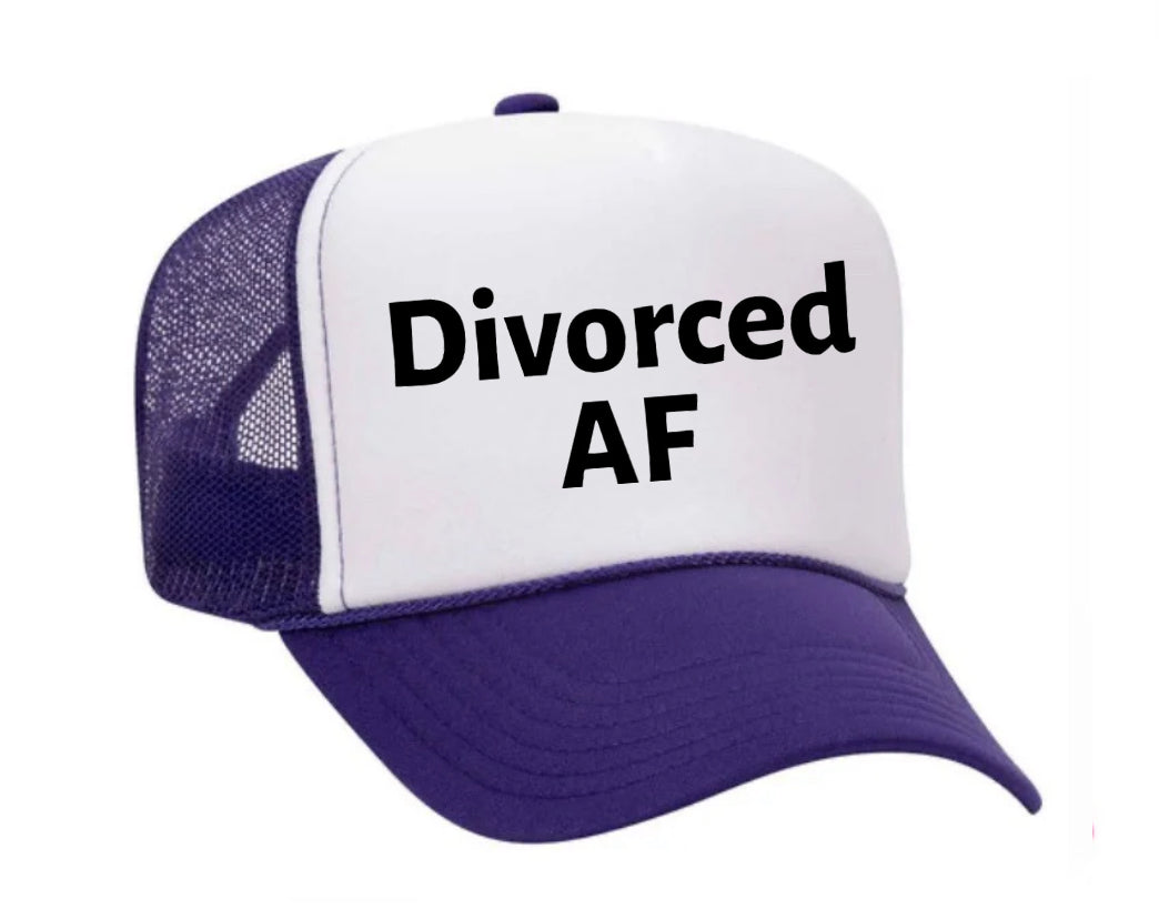 Divorced AF Trucker Hat Uncle Bekah’s Inappropriate Trucker Hats