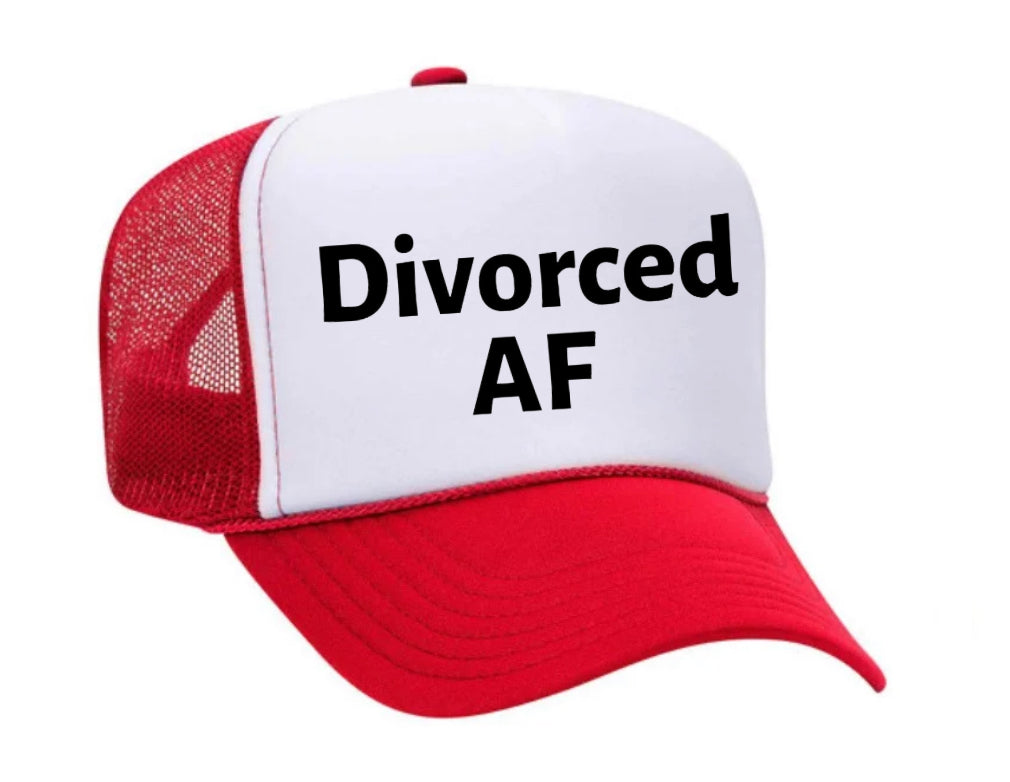 Divorced AF Trucker Hat Uncle Bekah’s Inappropriate Trucker Hats