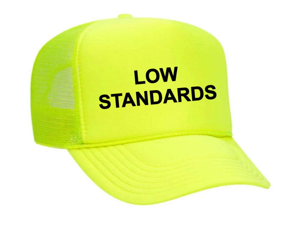 Low Standards Trucker Hat Uncle Bekah’s Inappropriate Trucker Hats