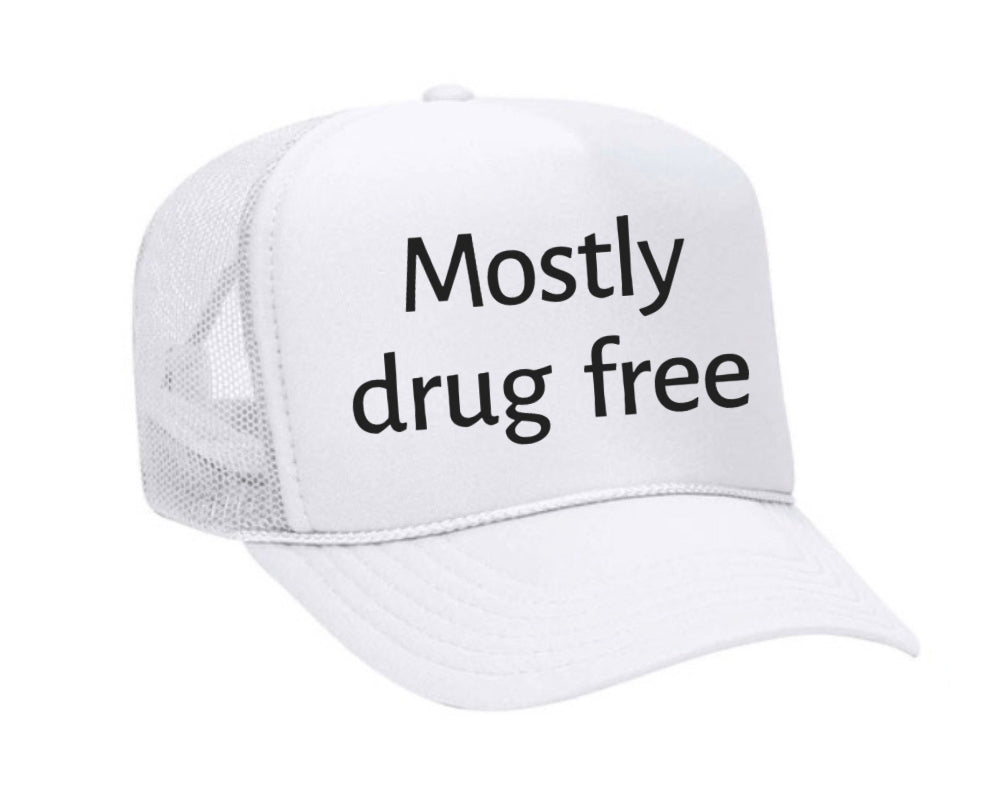 Mostly Drug Free Trucker Hat Uncle Bekah’s Inappropriate Trucker Hats
