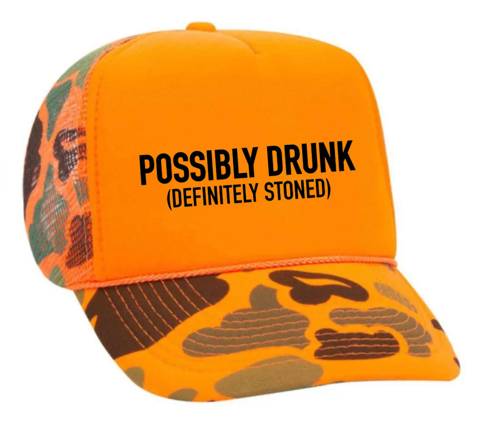 Possibly Drunk (Definitely Stoned) Trucker Hat Uncle Bekah’s Inappropriate Trucker Hats