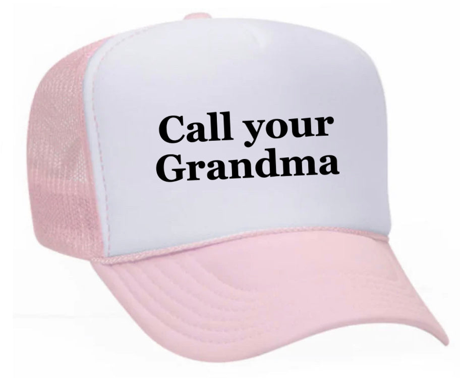 Call Your Grandma Trucker Hat Uncle Bekah’s Inappropriate Trucker Hats