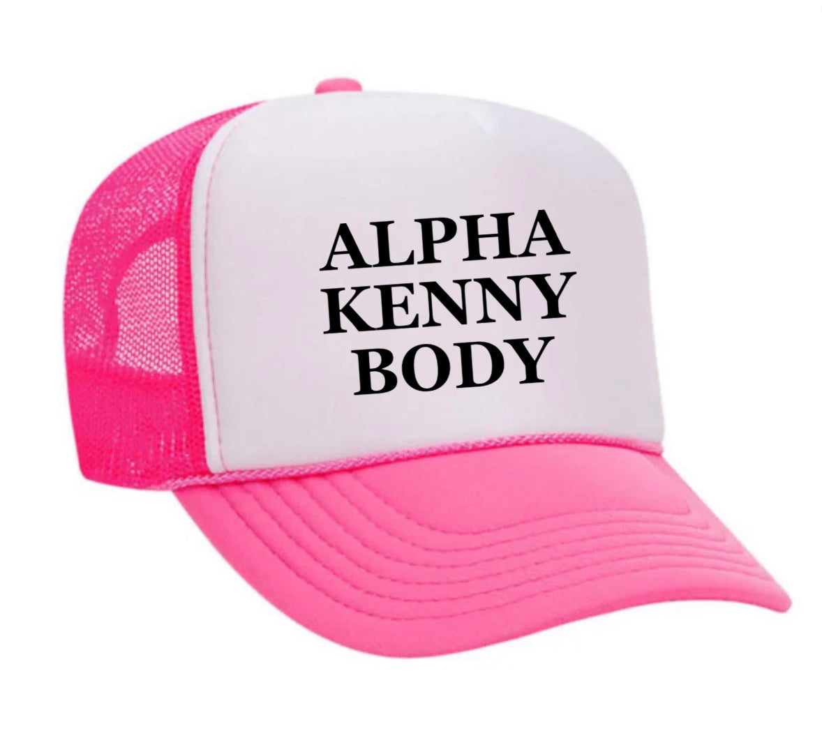 Alpha Kenny Body Trucker Hat Uncle Bekah’s Inappropriate Trucker Hats