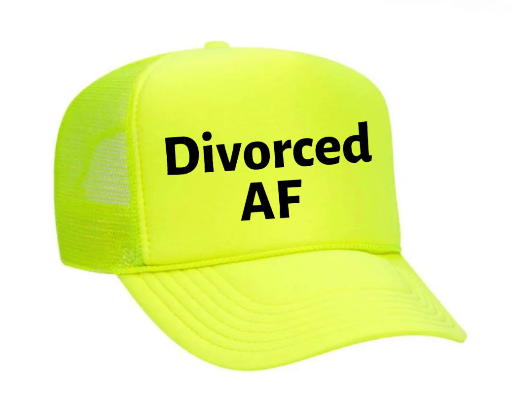 Divorced AF Trucker Hat Uncle Bekah’s Inappropriate Trucker Hats