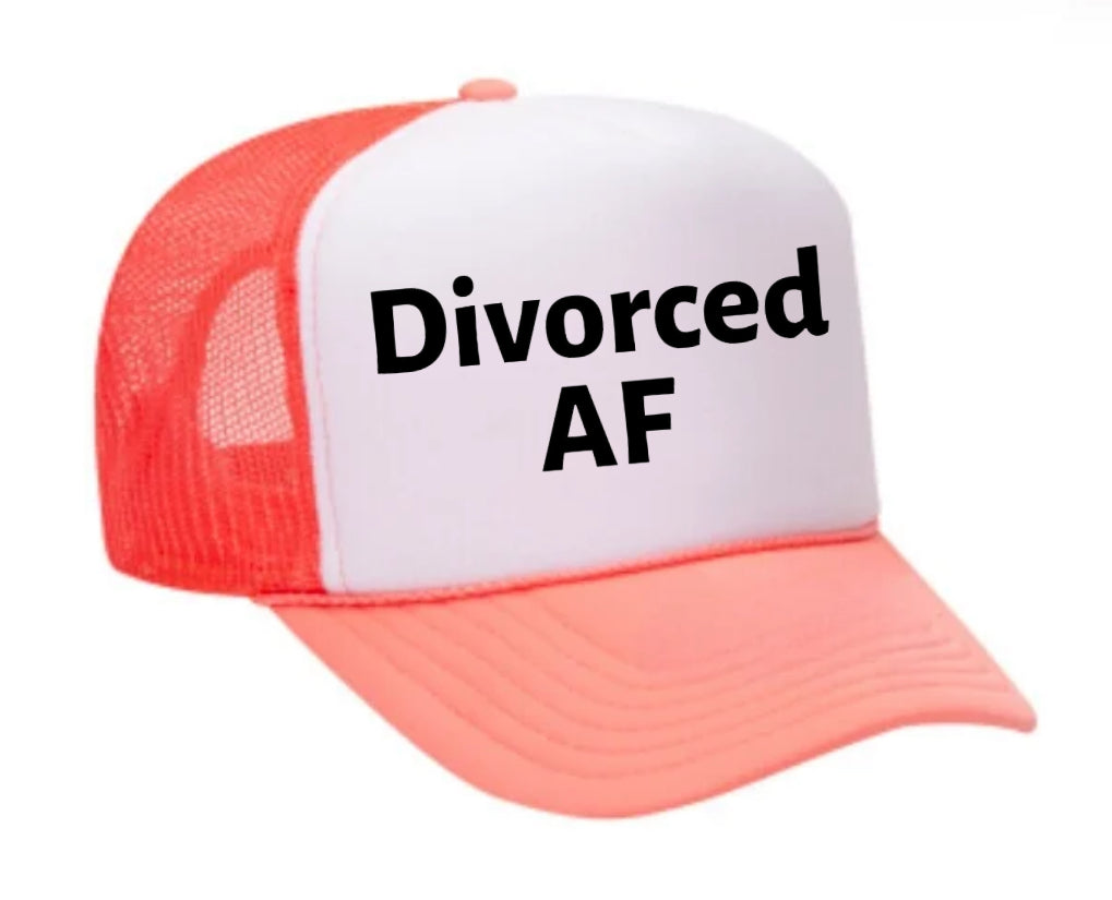 Divorced AF Trucker Hat Uncle Bekah’s Inappropriate Trucker Hats
