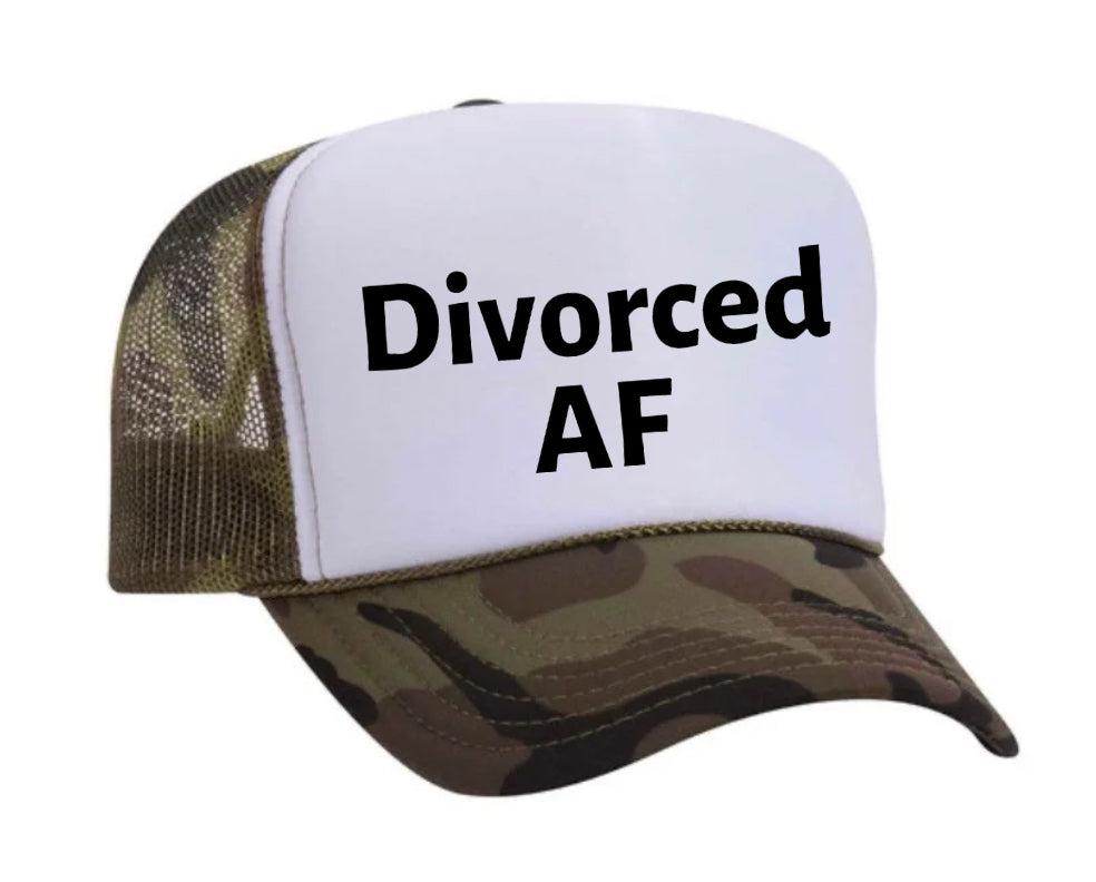 Divorced AF Trucker Hat Uncle Bekah’s Inappropriate Trucker Hats
