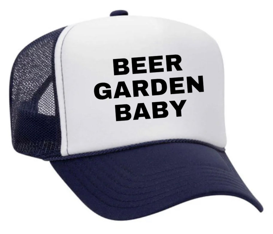 Beer Garden Baby Trucker Hat Uncle Bekah’s Inappropriate Trucker Hats