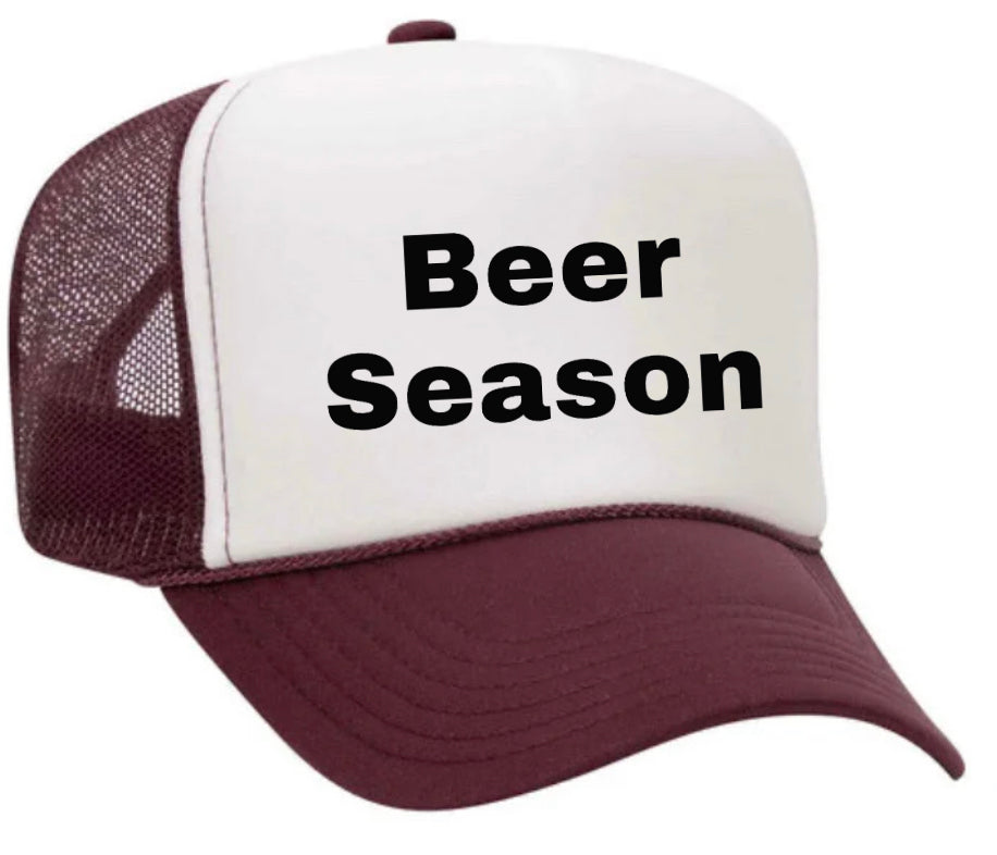 Beer Season Trucker Hat Uncle Bekah’s Inappropriate Trucker Hats