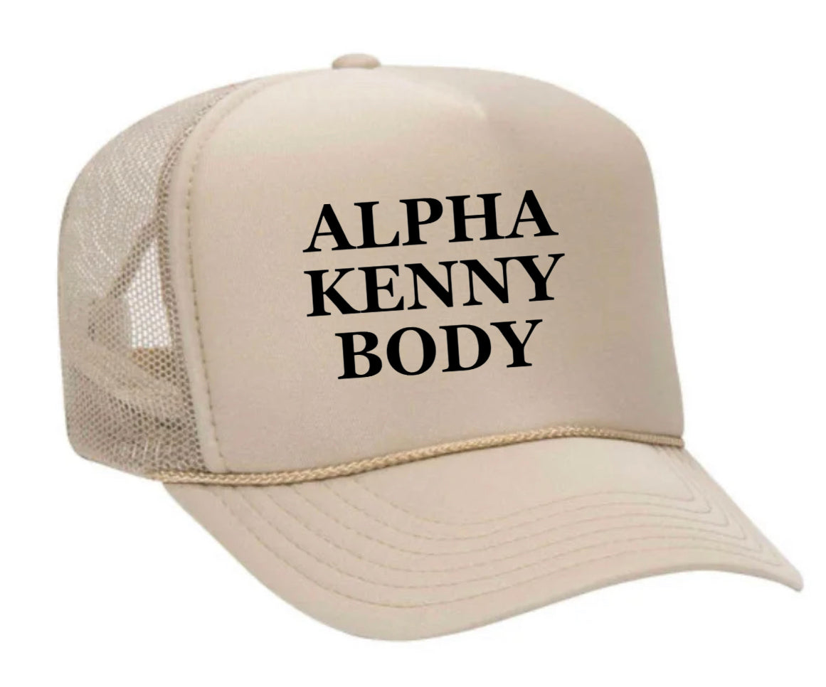 Alpha Kenny Body Trucker Hat Uncle Bekah’s Inappropriate Trucker Hats