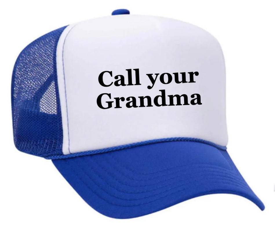 Call Your Grandma Trucker Hat Uncle Bekah’s Inappropriate Trucker Hats