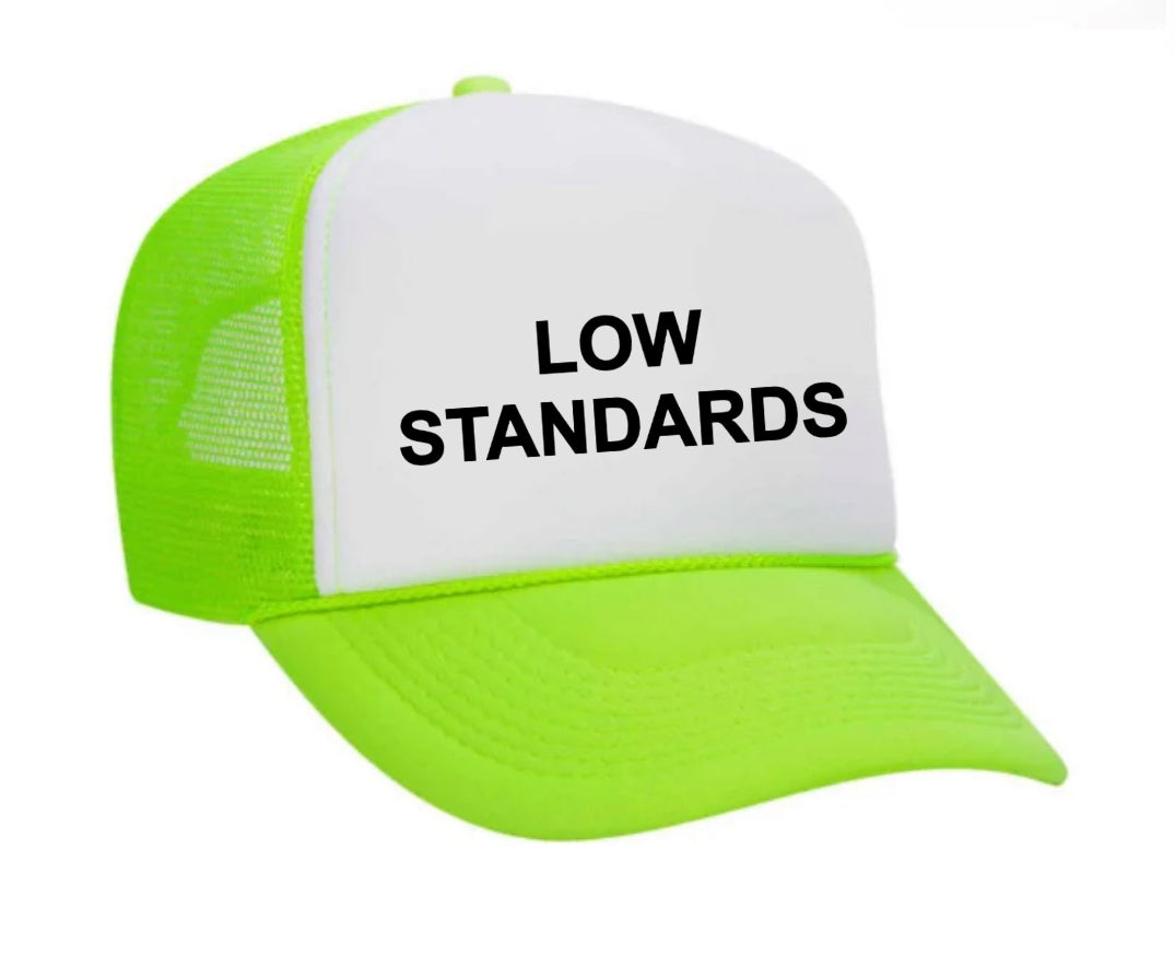Low Standards Trucker Hat Uncle Bekah’s Inappropriate Trucker Hats