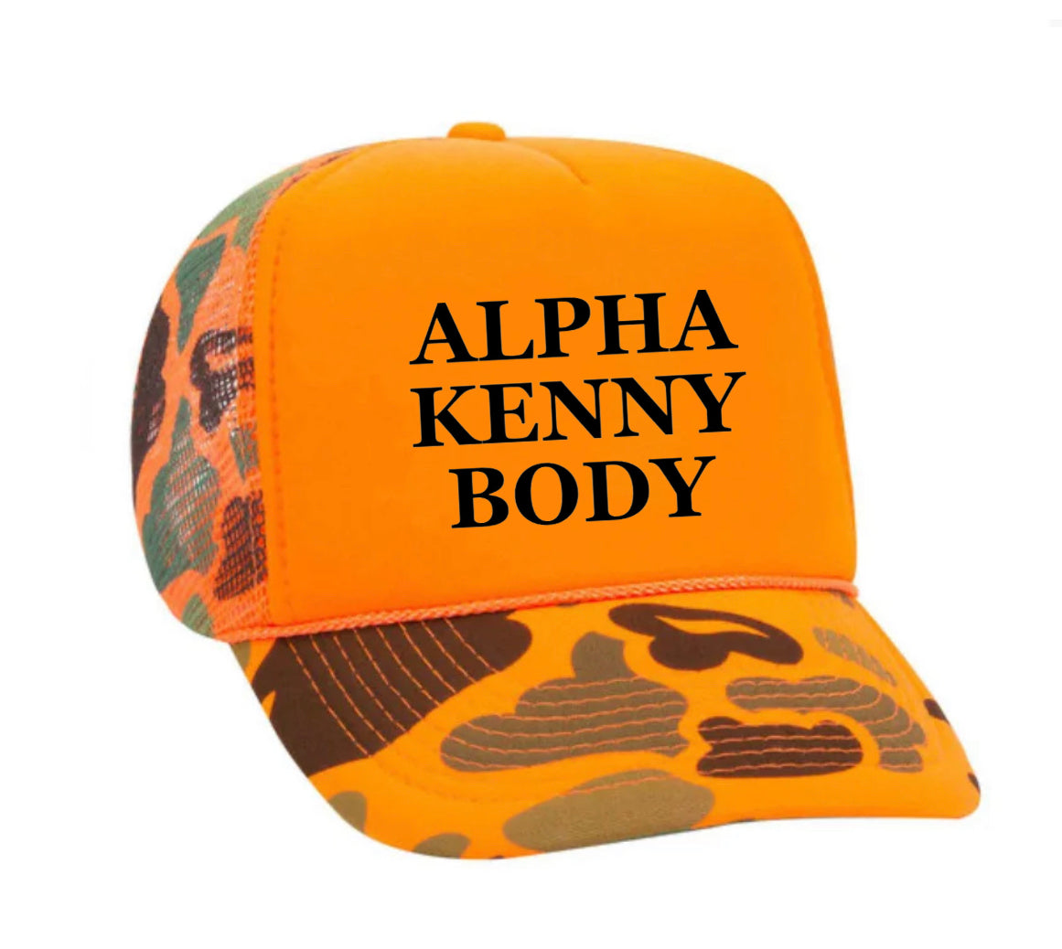 Alpha Kenny Body Trucker Hat Uncle Bekah’s Inappropriate Trucker Hats