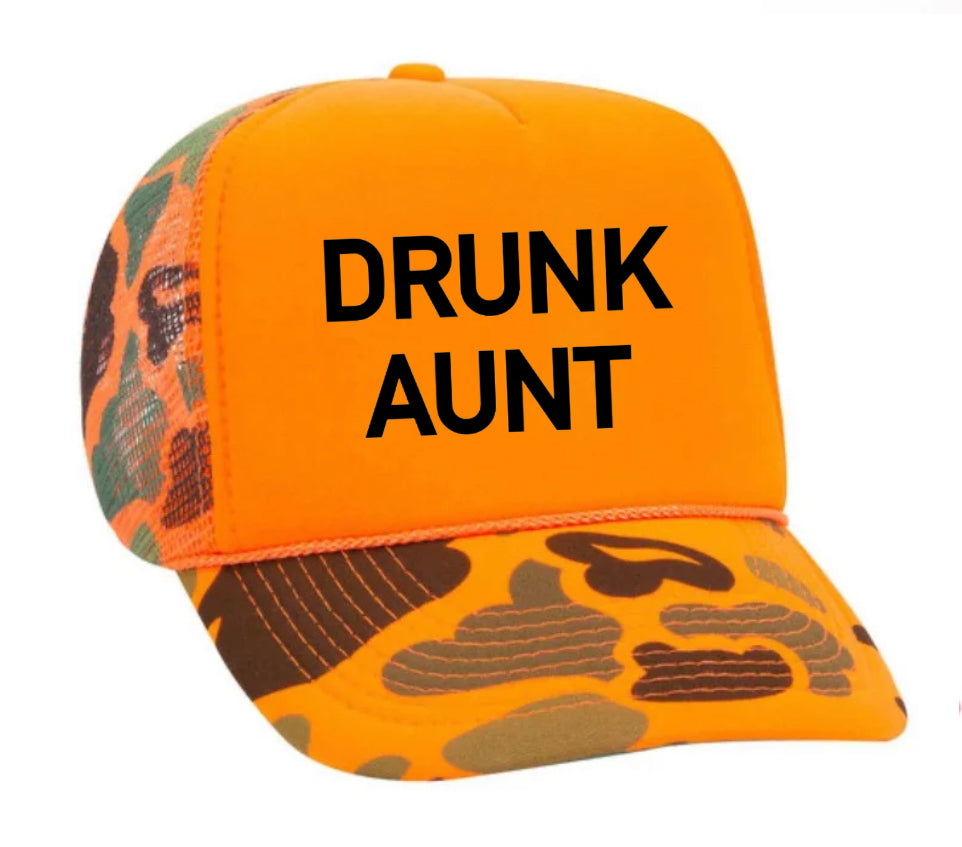 Drunk Aunt Trucker Hat Uncle Bekah’s Inappropriate Trucker Hats