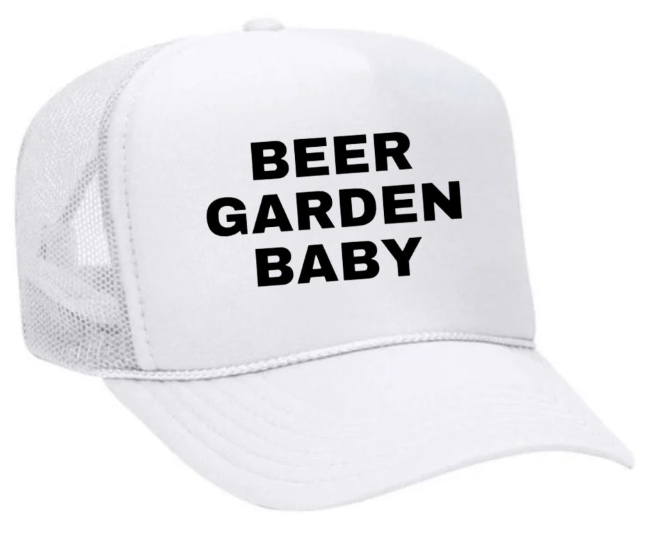 Beer Garden Baby Trucker Hat Uncle Bekah’s Inappropriate Trucker Hats
