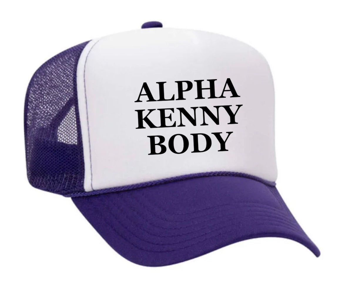 Alpha Kenny Body Trucker Hat Uncle Bekah’s Inappropriate Trucker Hats