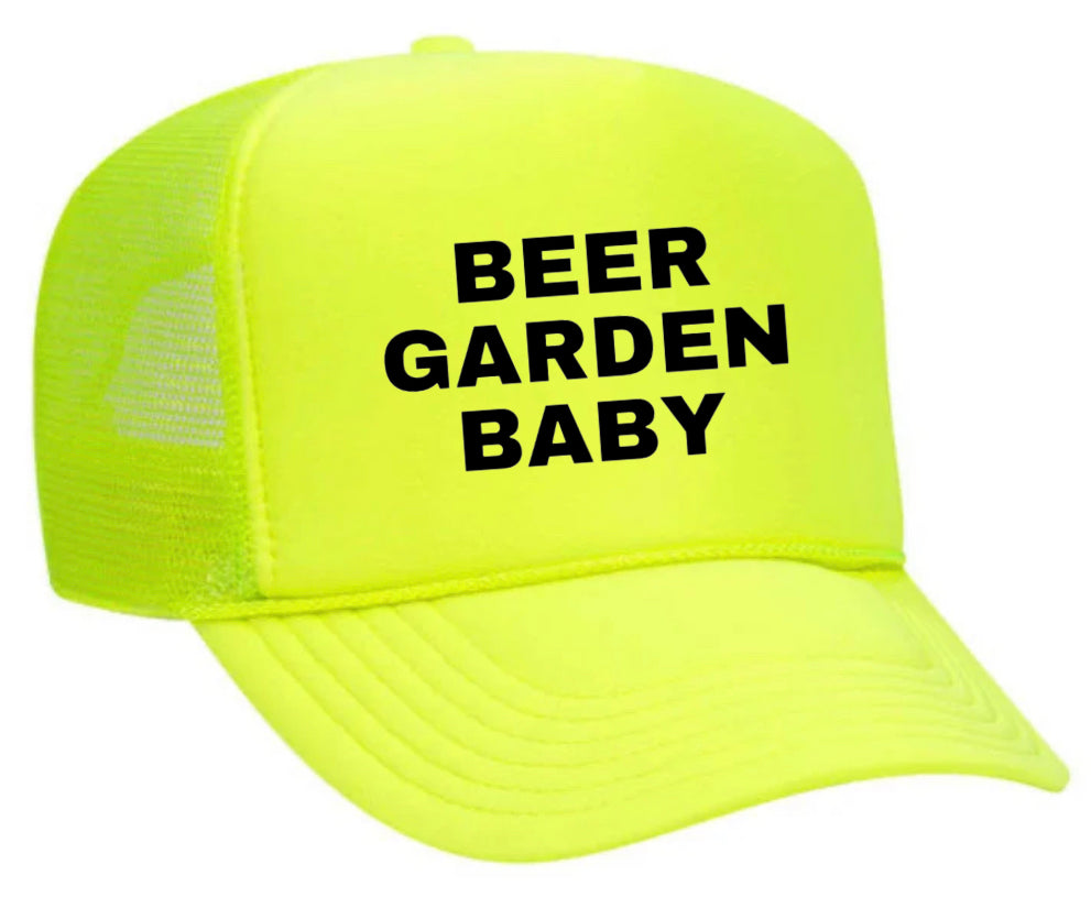 Beer Garden Baby Trucker Hat Uncle Bekah’s Inappropriate Trucker Hats