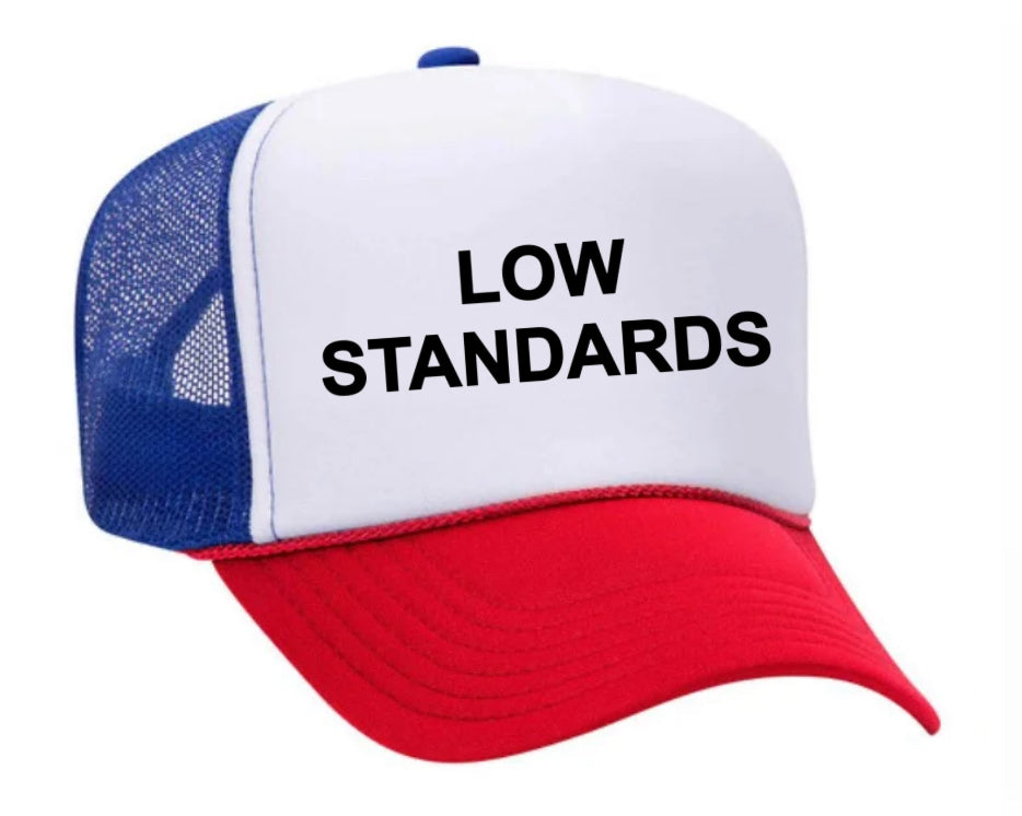 Low Standards Trucker Hat Uncle Bekah’s Inappropriate Trucker Hats