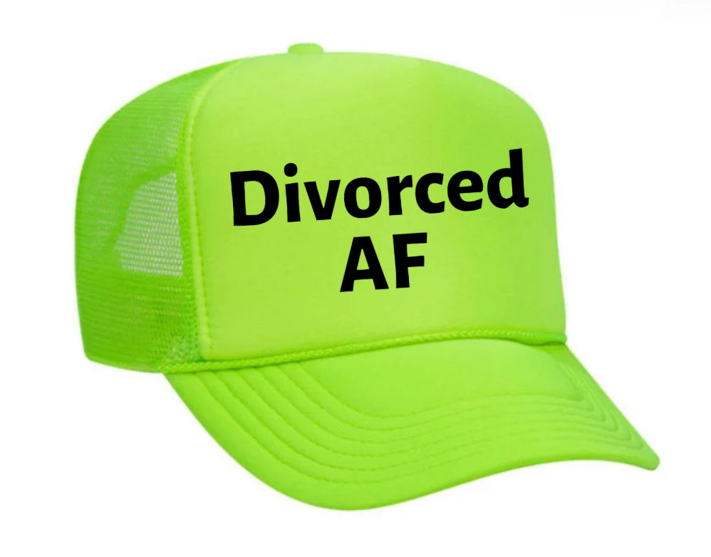 Divorced AF Trucker Hat Uncle Bekah’s Inappropriate Trucker Hats