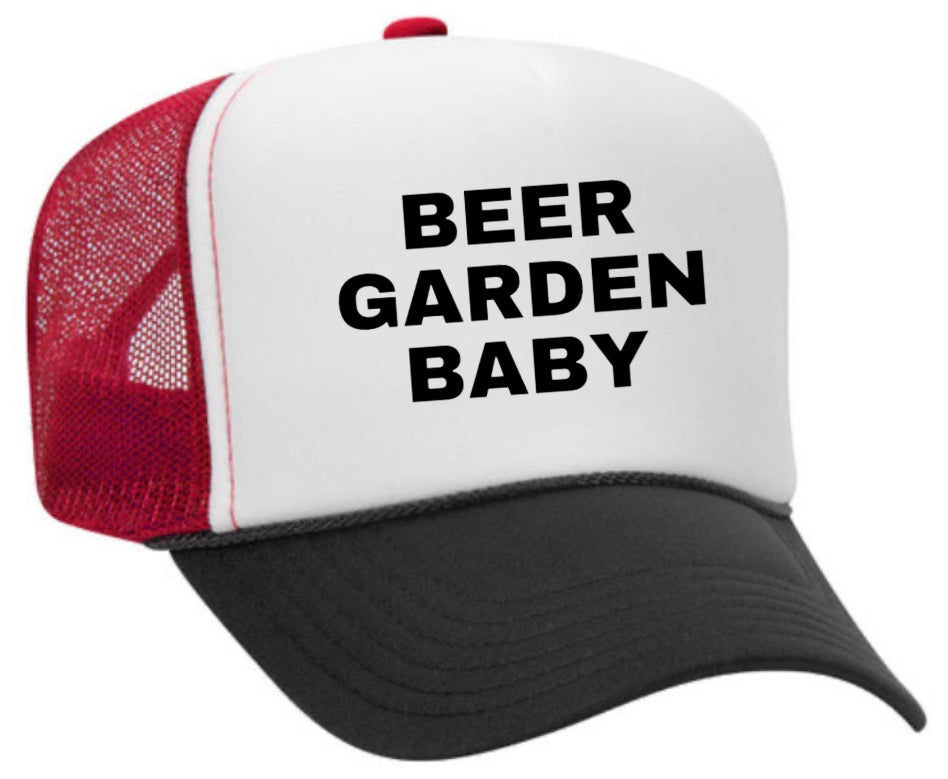 Beer Garden Baby Trucker Hat Uncle Bekah’s Inappropriate Trucker Hats