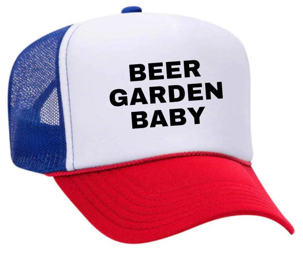 Beer Garden Baby Trucker Hat Uncle Bekah’s Inappropriate Trucker Hats