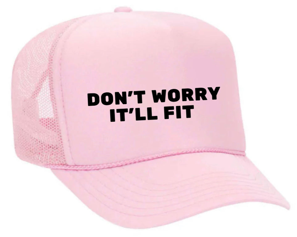 Don’t Worry It’ll Fit Trucker Hat Uncle Bekah’s Inappropriate Trucker Hats