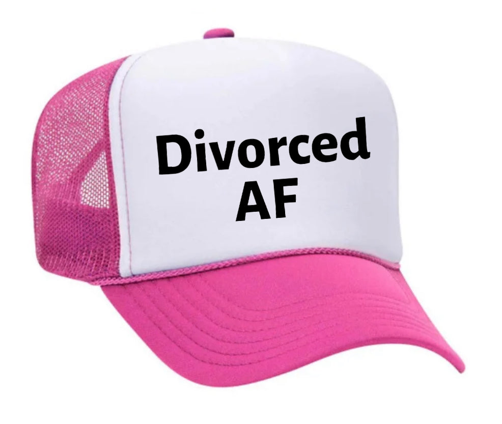 Divorced AF Trucker Hat Uncle Bekah’s Inappropriate Trucker Hats