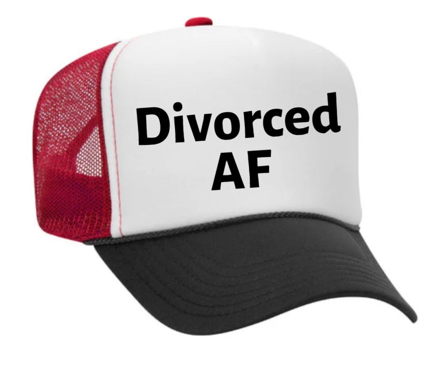 Divorced AF Trucker Hat Uncle Bekah’s Inappropriate Trucker Hats