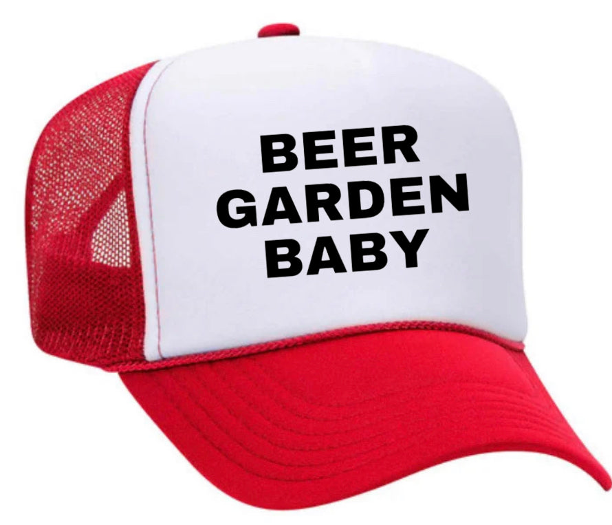 Beer Garden Baby Trucker Hat Uncle Bekah’s Inappropriate Trucker Hats