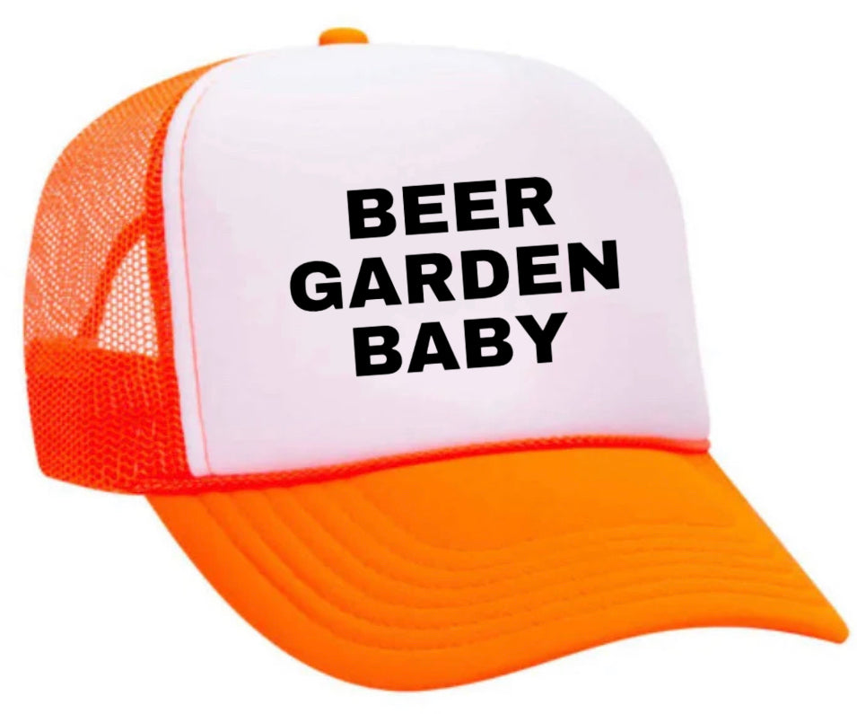 Beer Garden Baby Trucker Hat Uncle Bekah’s Inappropriate Trucker Hats