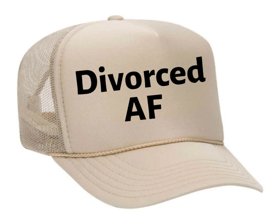 Divorced AF Trucker Hat Uncle Bekah’s Inappropriate Trucker Hats