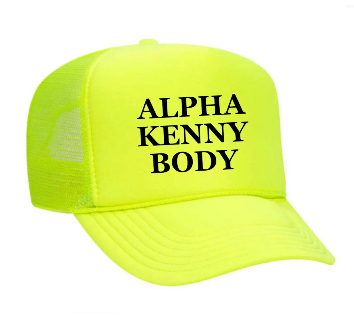 Alpha Kenny Body Trucker Hat Uncle Bekah’s Inappropriate Trucker Hats