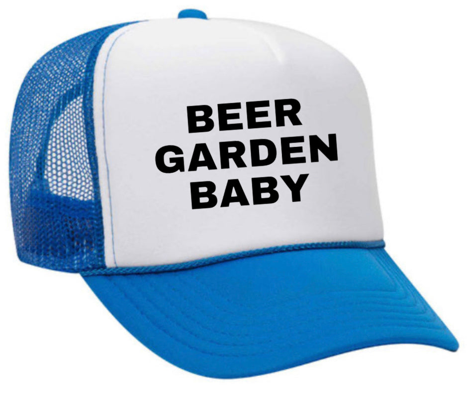 Beer Garden Baby Trucker Hat Uncle Bekah’s Inappropriate Trucker Hats