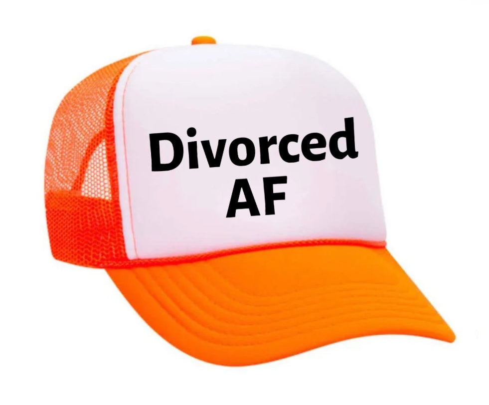 Divorced AF Trucker Hat Uncle Bekah’s Inappropriate Trucker Hats