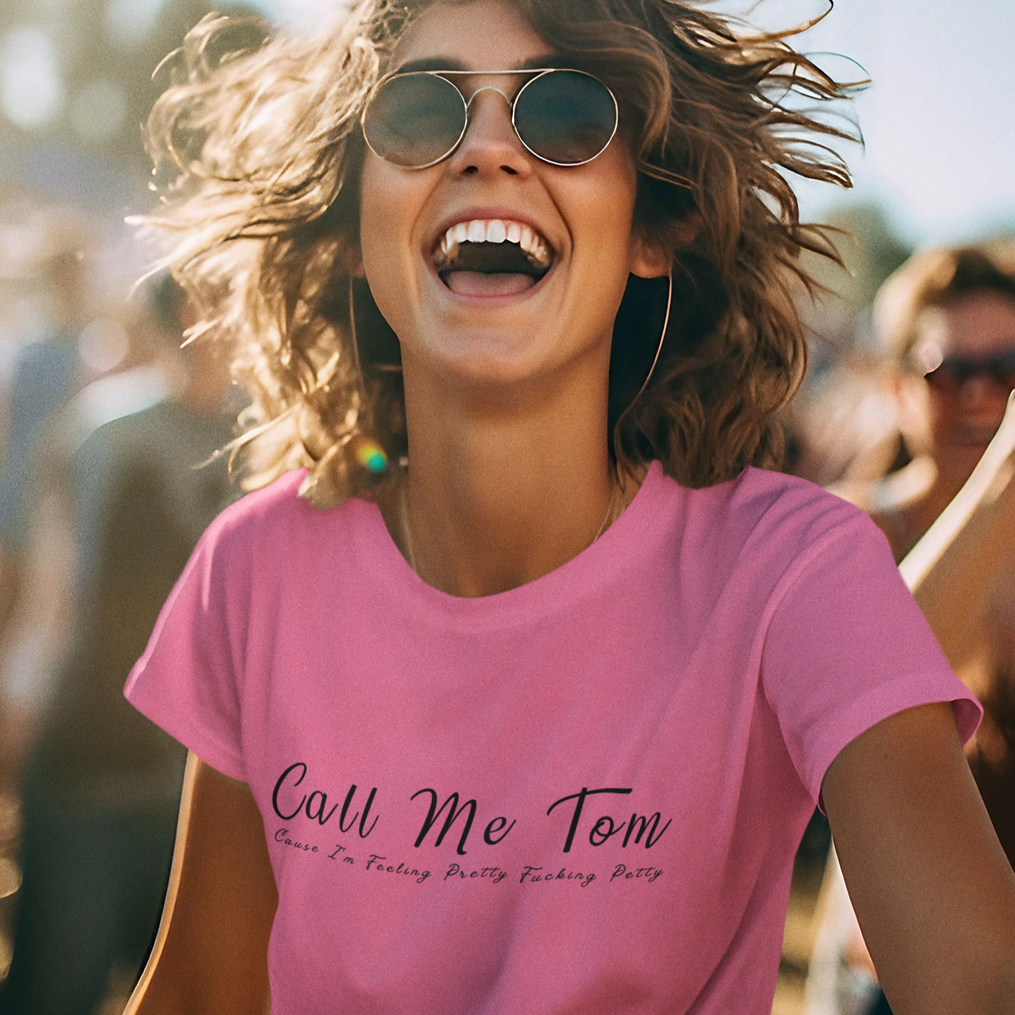 Call Me Tom Graphic T-Shirt - Kittybear Krafts