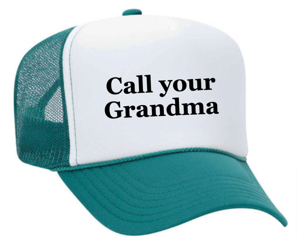 Call Your Grandma Trucker Hat Uncle Bekah’s Inappropriate Trucker Hats
