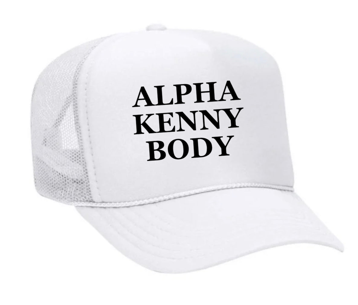 Alpha Kenny Body Trucker Hat Uncle Bekah’s Inappropriate Trucker Hats