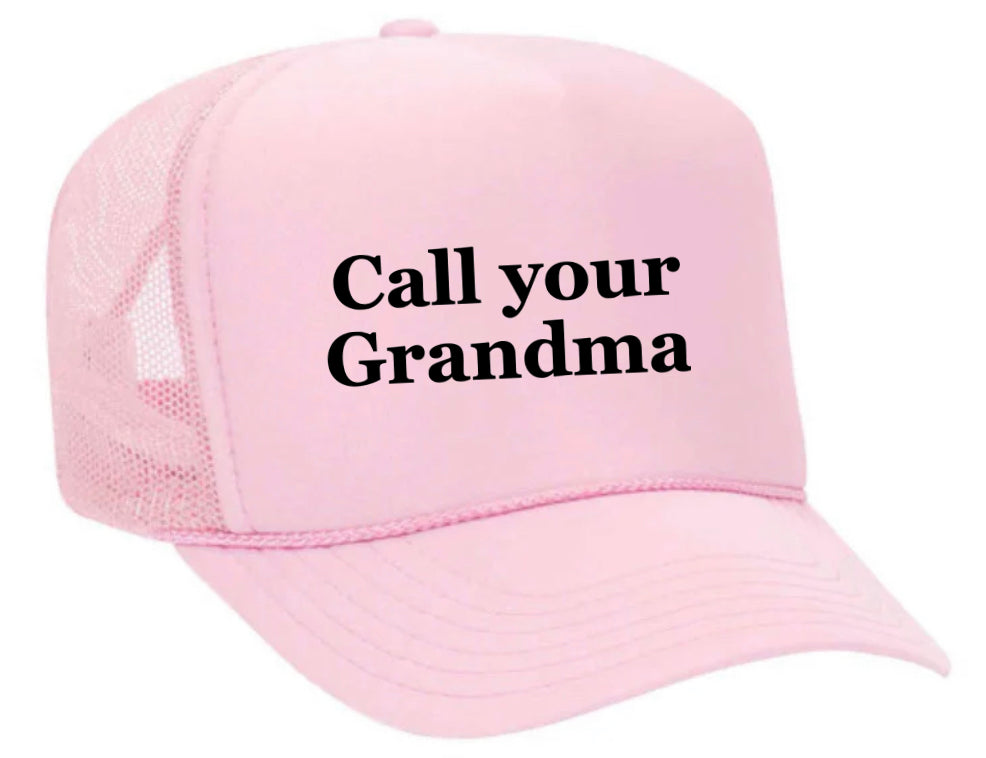 Call Your Grandma Trucker Hat Uncle Bekah’s Inappropriate Trucker Hats