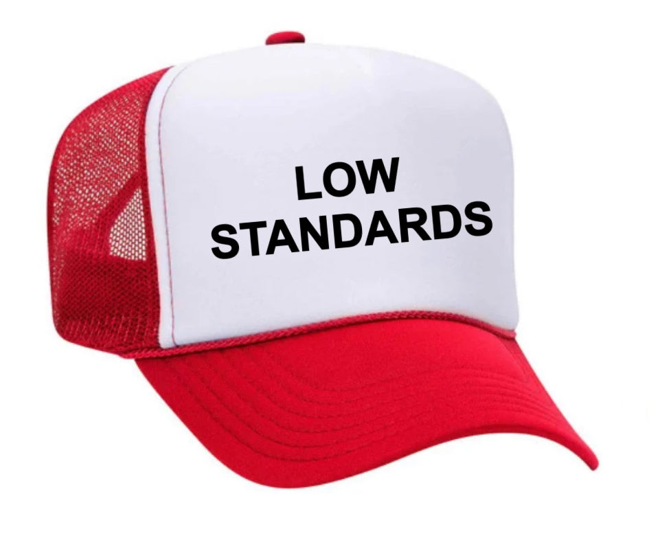 Low Standards Trucker Hat Uncle Bekah’s Inappropriate Trucker Hats