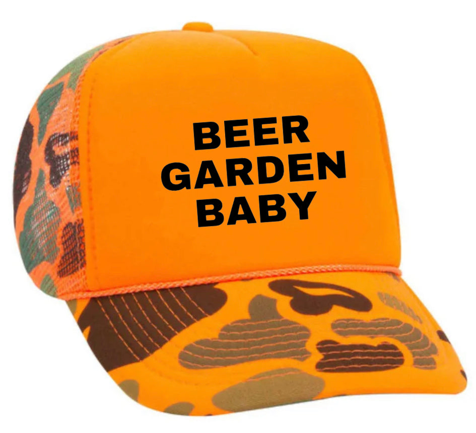 Beer Garden Baby Trucker Hat Uncle Bekah’s Inappropriate Trucker Hats