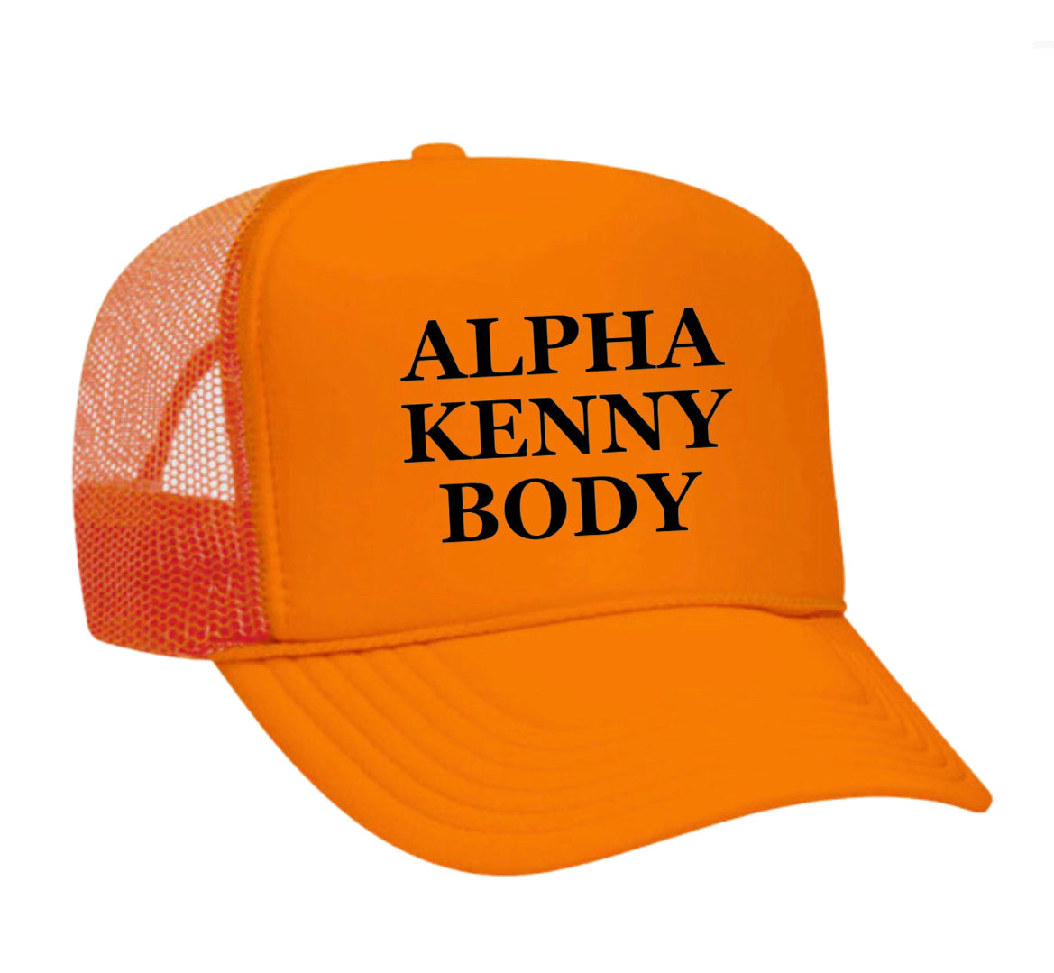 Alpha Kenny Body Trucker Hat Uncle Bekah’s Inappropriate Trucker Hats