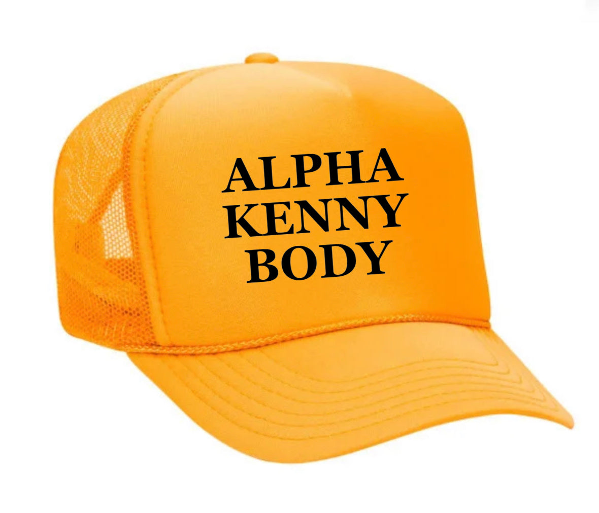 Alpha Kenny Body Trucker Hat Uncle Bekah’s Inappropriate Trucker Hats