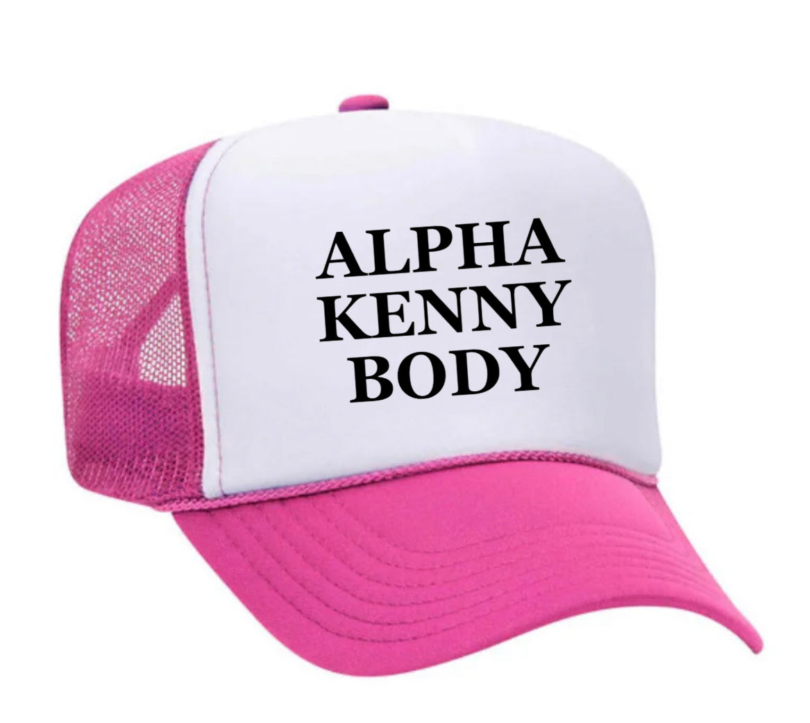 Alpha Kenny Body Trucker Hat Uncle Bekah’s Inappropriate Trucker Hats