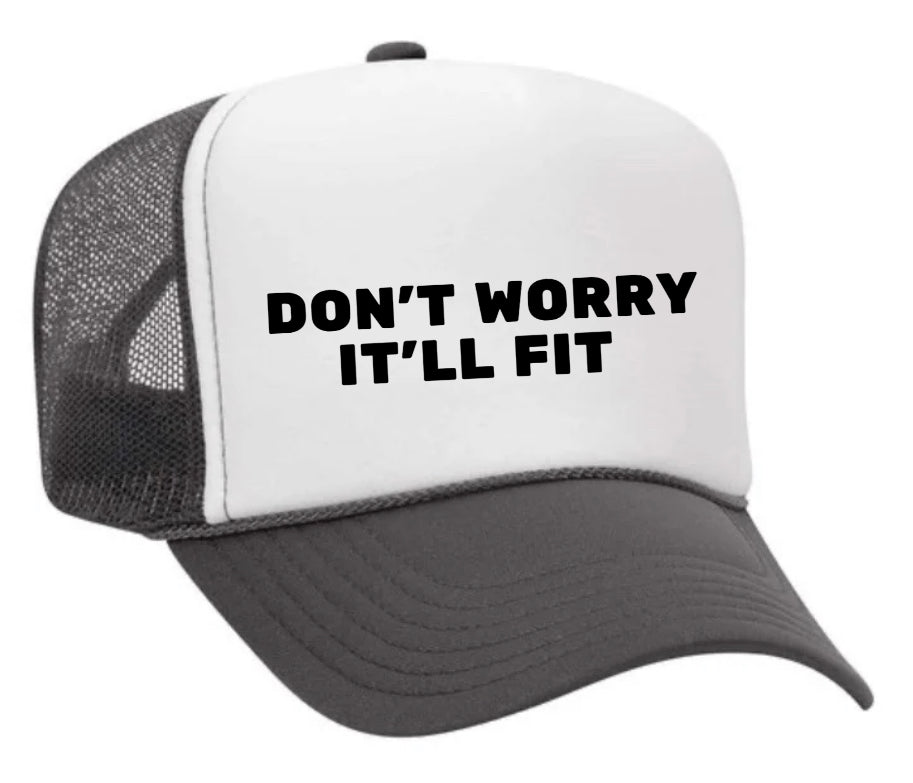 Don’t Worry It’ll Fit Trucker Hat Uncle Bekah’s Inappropriate Trucker Hats
