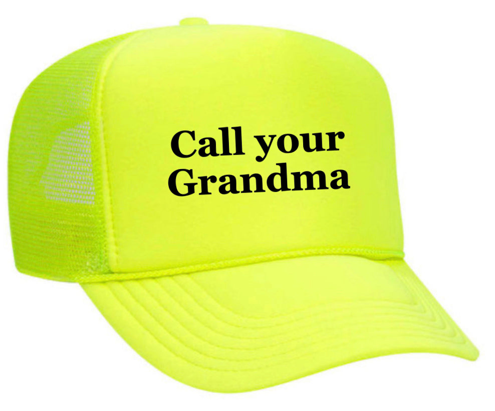 Call Your Grandma Trucker Hat Uncle Bekah’s Inappropriate Trucker Hats