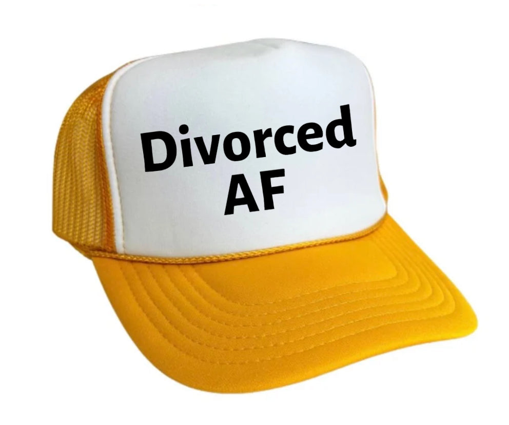 Divorced AF Trucker Hat Uncle Bekah’s Inappropriate Trucker Hats