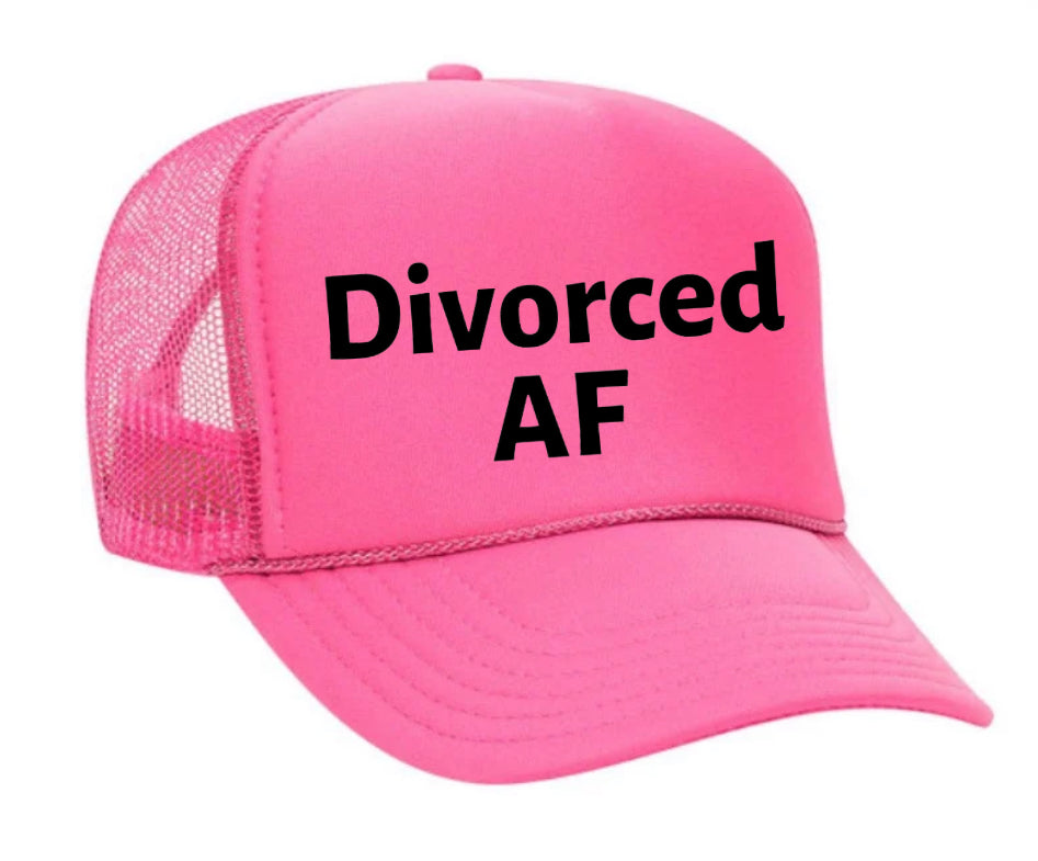 Divorced AF Trucker Hat Uncle Bekah’s Inappropriate Trucker Hats