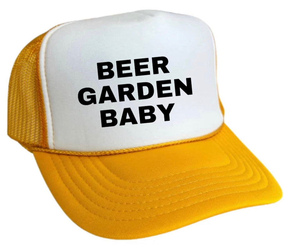 Beer Garden Baby Trucker Hat Uncle Bekah’s Inappropriate Trucker Hats