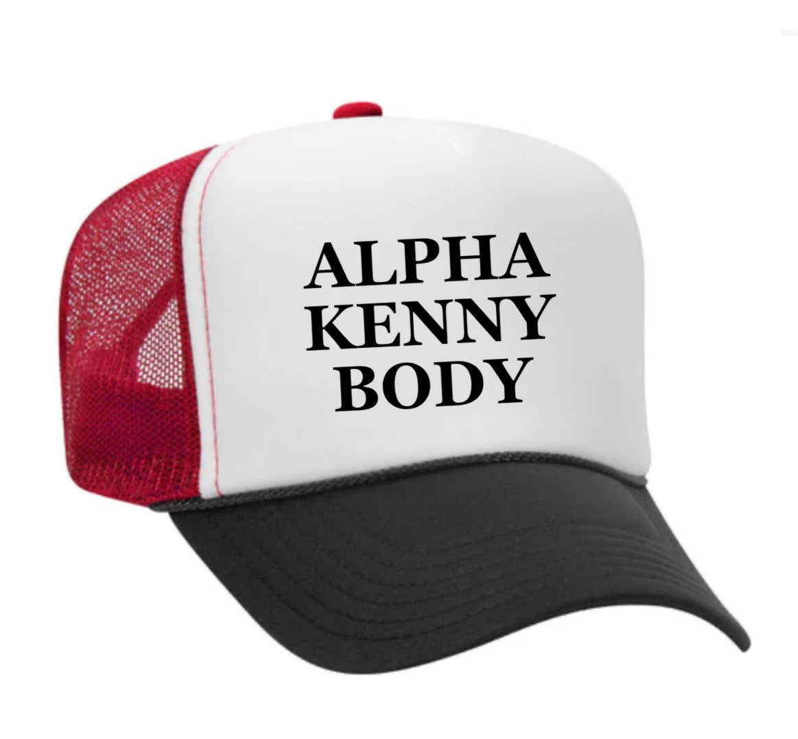 Alpha Kenny Body Trucker Hat Uncle Bekah’s Inappropriate Trucker Hats