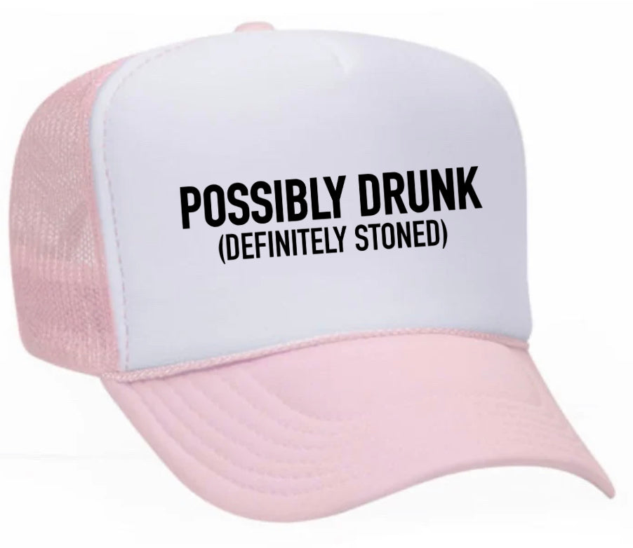 Possibly Drunk (Definitely Stoned) Trucker Hat Uncle Bekah’s Inappropriate Trucker Hats