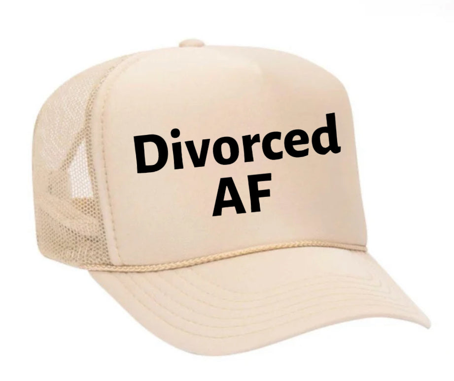 Divorced AF Trucker Hat Uncle Bekah’s Inappropriate Trucker Hats
